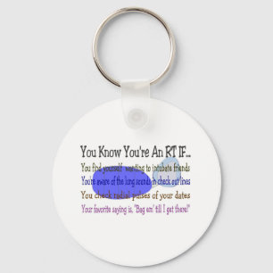 Porte-clés Cadeaux de thérapeute respiratoire