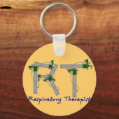 Porte-clés Cadeaux de thérapie respiratoire Conception de rés (Recto)