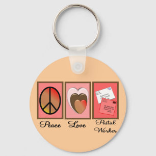 Porte-clés Cadeaux de travailleur de courrier