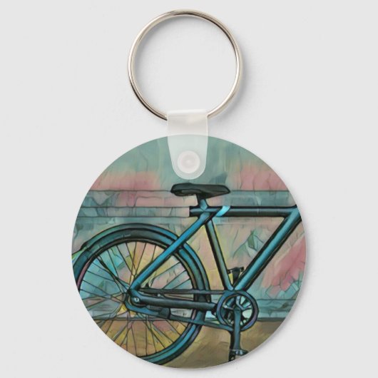 Porte-clés Cadeaux de vélo pour papa (Recto)