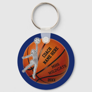 Porte-clés Cadeaux d'entraîneurs et/ou de basketball PERSONNA