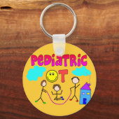 Porte-clés Cadeaux d'ergothérapeute pédiatrique (Recto)