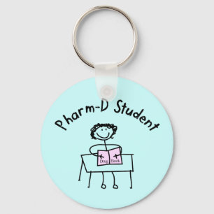 Porte-clés Cadeaux d'étudiant de pharmacie de PharmD