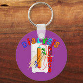 Porte-clés Cadeaux d'infirmière de dialyse (Recto)