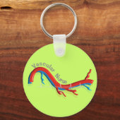 Porte-clés Cadeaux d'infirmières vasculaires uniques (Recto)