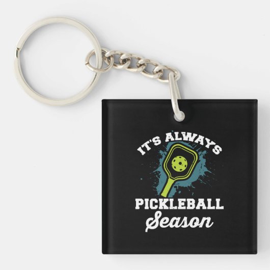 Porte-clés Cadeaux drôles de pickleball (Devant)