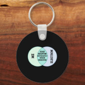 Porte-clés Cadeaux drôles de professeur de sciences et d'enfa (Recto)