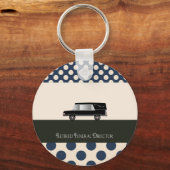 Porte-clés Cadeaux du directeur funéraire à la retraite (Recto)