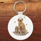Porte-clés Cadeaux du Labrador (Recto)