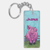 Porte-clés Cadeaux et accessoires de cochon (Devant gauche)
