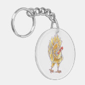 Porte-clés Cadeaux et accessoires de poulet (Devant gauche)