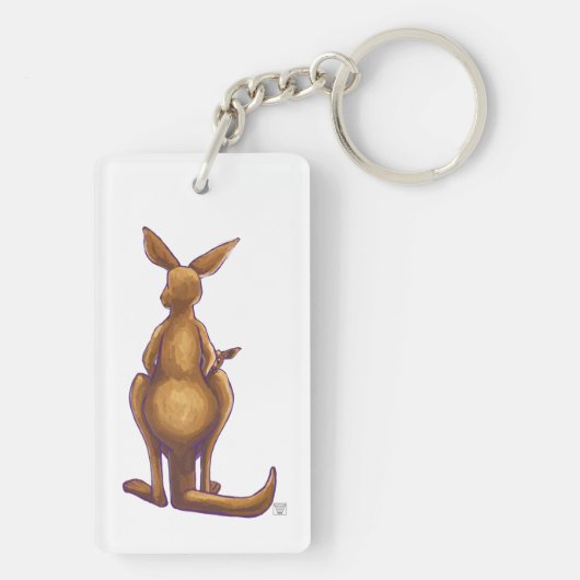 Porte-clés Cadeaux et accessoires Kangaroo (Dos)