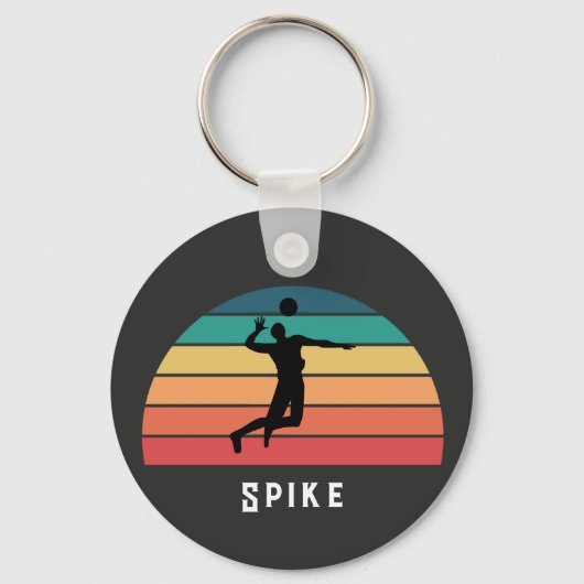 Porte-clés Cadeaux et promotions de volley-ball abordables (Recto)