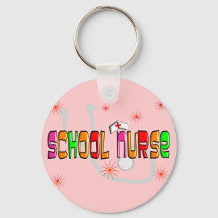 Porte-clés Cadeaux et T-shirts d'infirmière d'école