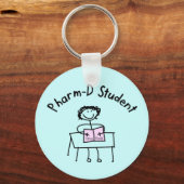 Porte-clés Cadeaux étudiants en pharmacie PharmD (Recto)