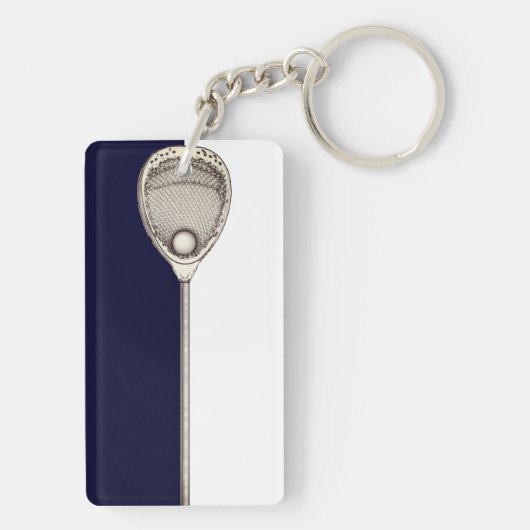 Porte-clés Cadeaux Gardien de Lacrosse (Dos)