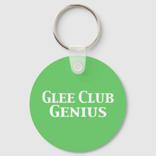 Porte-clés Cadeaux Glee Club Genius (Recto)