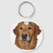 Porte-clés Cadeaux Golden Retriever (Recto)