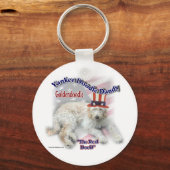 Porte-clés Cadeaux Goldendoodle (Recto)