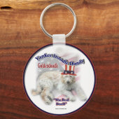 Porte-clés Cadeaux Goldendoodle (Recto)