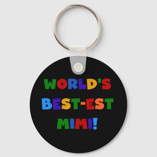 Porte-clés Cadeaux lumineux de T-shirts des couleurs Mimi du (Recto)