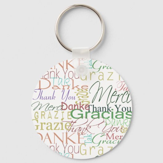 Porte-clés Cadeaux Merci (Recto)