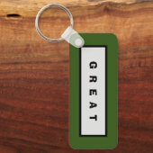 Porte-clés Cadeaux : Moins de 75$ Attractive Authority® GREAT (Recto)