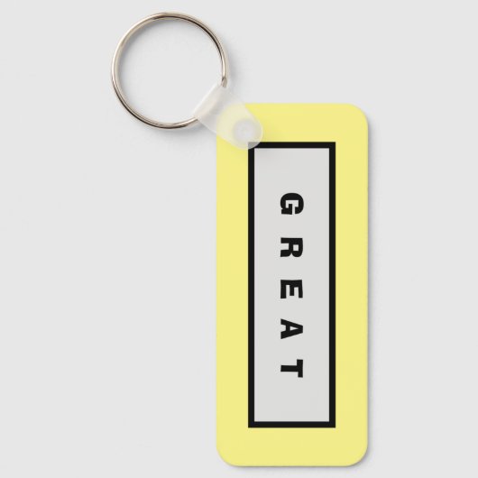 Porte-clés Cadeaux : Moins de 75$ Attractive Authority® GREAT (Recto)