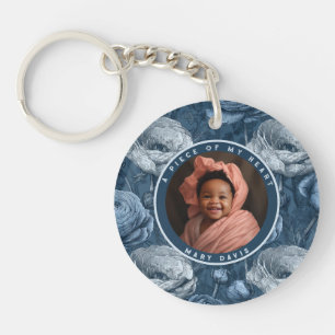 Porte-clés Cadeaux Naturels Pour Papa Photo Ranunculus