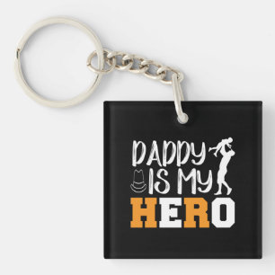 Porte-clés Cadeaux papa Papa Est Mon Héros