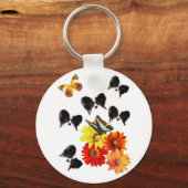 Porte-clés Cadeaux papillon (Recto)