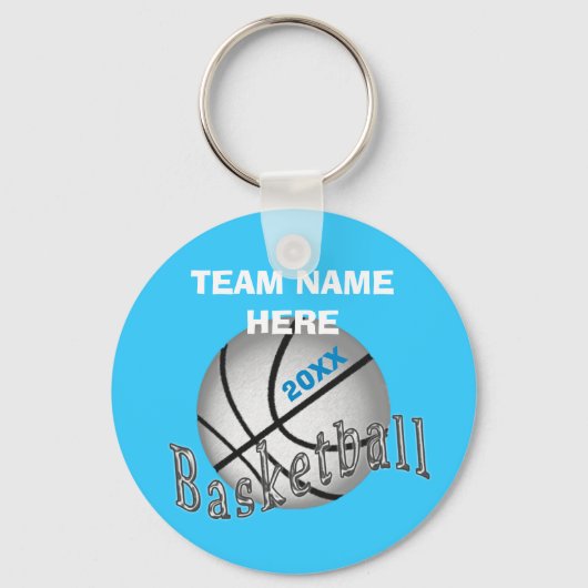 Porte-clés Cadeaux personnalisés CHEAP pour l'équipe de baske (Recto)