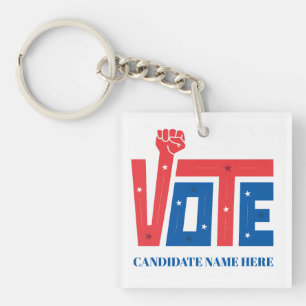 Porte-clés Cadeaux personnalisés de campagne électorale polit