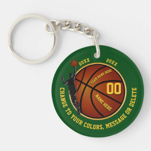 Porte-clés Cadeaux personnalisés d'équipe de basket dans vo