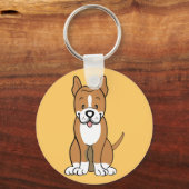 Porte-clés Cadeaux Pitbull et marchandises (Recto)