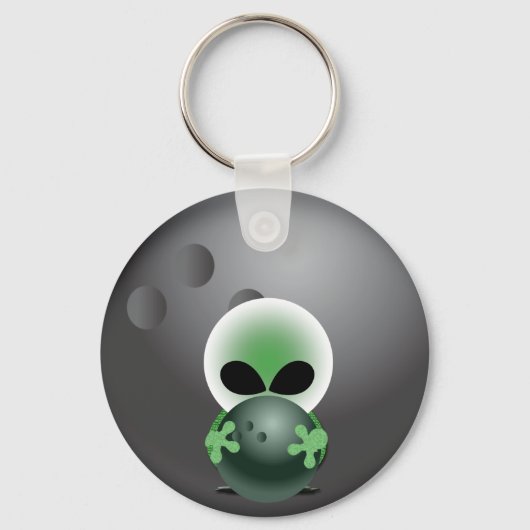 Porte-clés Cadeaux Porte - clé de Bowling sur mesure (Recto)