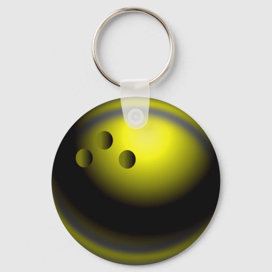 Porte-clés Cadeaux Porte - clé de Bowling sur mesure (Recto)