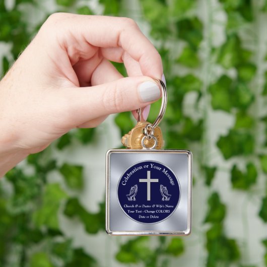 Porte-clés Cadeaux pour la journée d'appréciation du pasteur, (main)