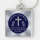 Porte-clés Cadeaux pour la journée d'appréciation du pasteur, (Devant)