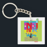 Porte-clés Cadeaux pour la personnalité INFJ tapez le empath<br><div class="desc">INFJ l'empath ! Nous vous faisons confiance.</div>