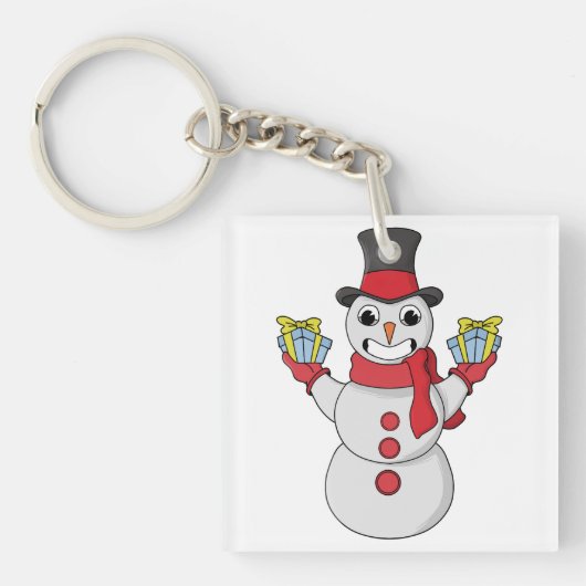 Porte-clés Cadeaux pour vous de Snowman (Devant)