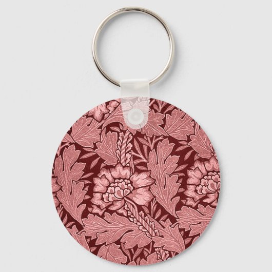 Porte-clés Cadeaux Red Damask (Recto)