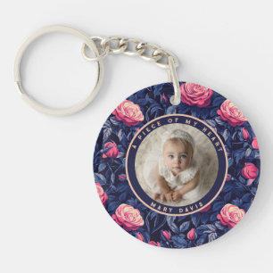 Porte-clés Cadeaux Rétro Pour Collègues Rose