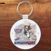 Porte-clés Cadeaux Schnauzer miniatures (Recto)