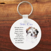 Porte-clés Cadeaux Shih Tzu Lovers (Recto)