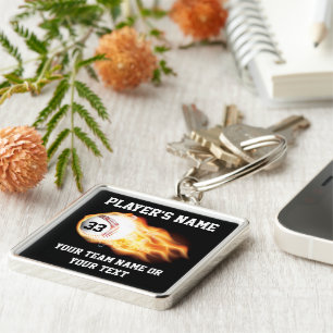 Porte-clés Cadeaux supérieurs personnalisés de base-ball