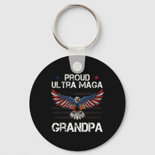 Porte-clés Cadeaux Ultra Grandpa Pour Grandpa Eagle Usa Fl