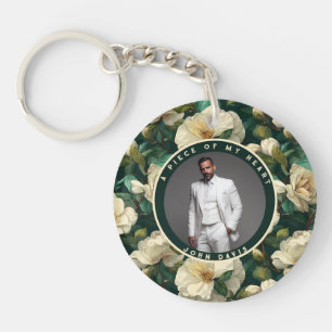 Porte-clés Cadeaux uniques et audacieux Gardenias Fleur