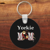 Porte-clés Cadeaux Yorkie Mom (Recto)