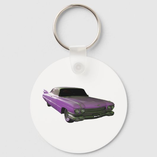 Porte-clés Cadillac violet 1959 (Recto)